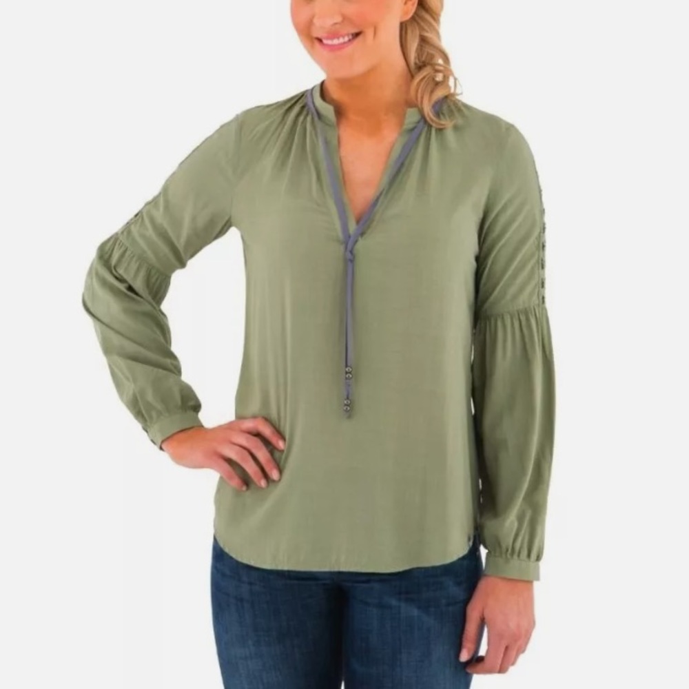 Noble Outfitters Ladies‎ Folklore Peasant Top XL